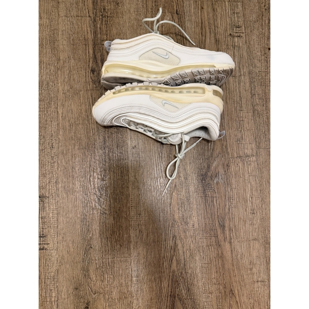 Nike Air Max‎ 97 Womens 9.5 Summit White Metallic Silver Shoes 921733-100 - Picture 3 of 8